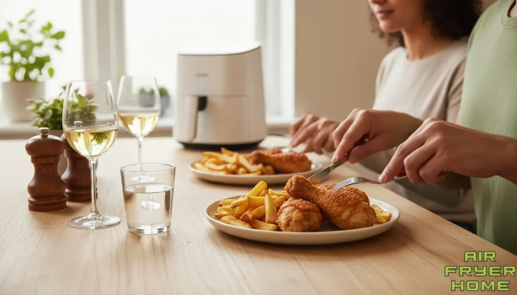 how to get crispy results in an air fryer