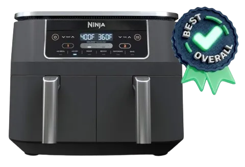 Ninja DZ201 Foodi Review 2-basket air fryer with DualZone technology